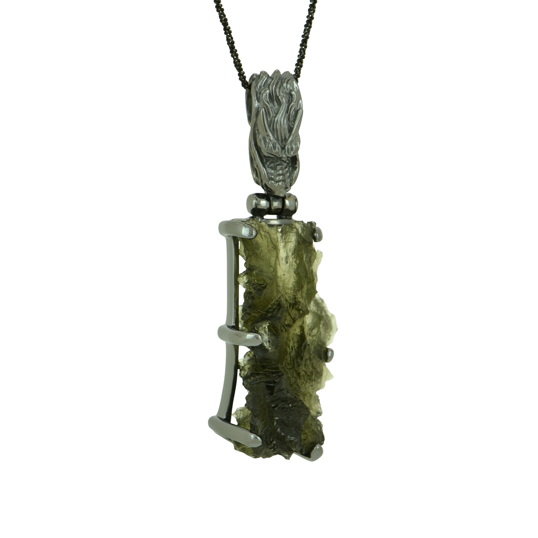 Besednice Moldavite Pendant