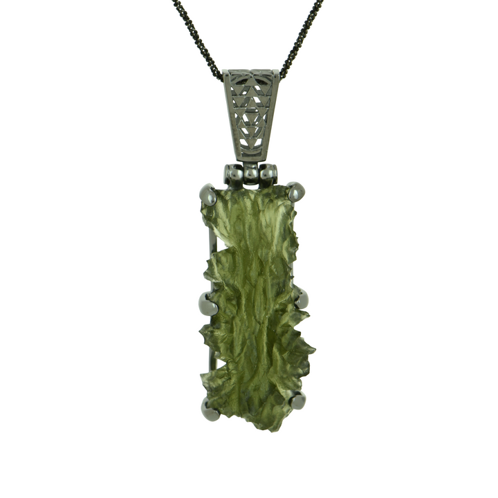Besednice Moldavite Pendant