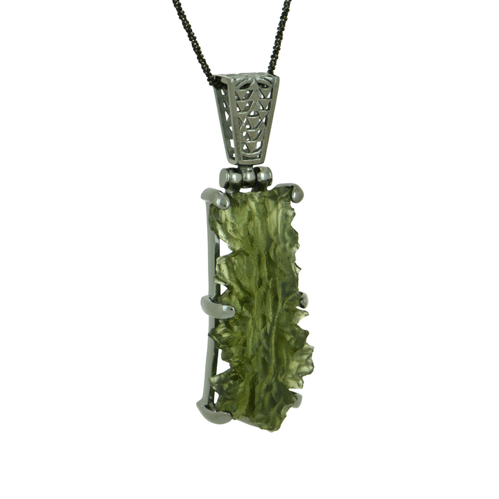 Besednice Moldavite Pendant