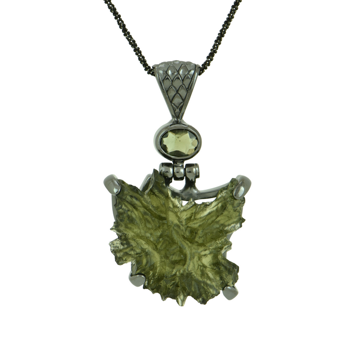 Besednice Moldavite Pendant
