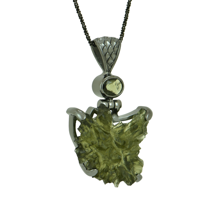 Besednice Moldavite Pendant