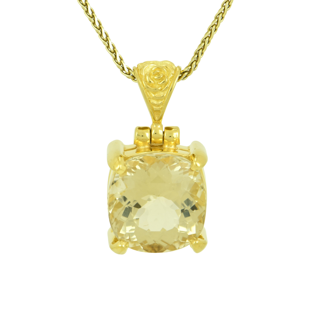 Golden Beryl Pendant