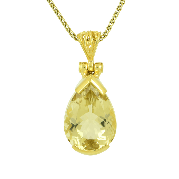 Golden Beryl Pendant