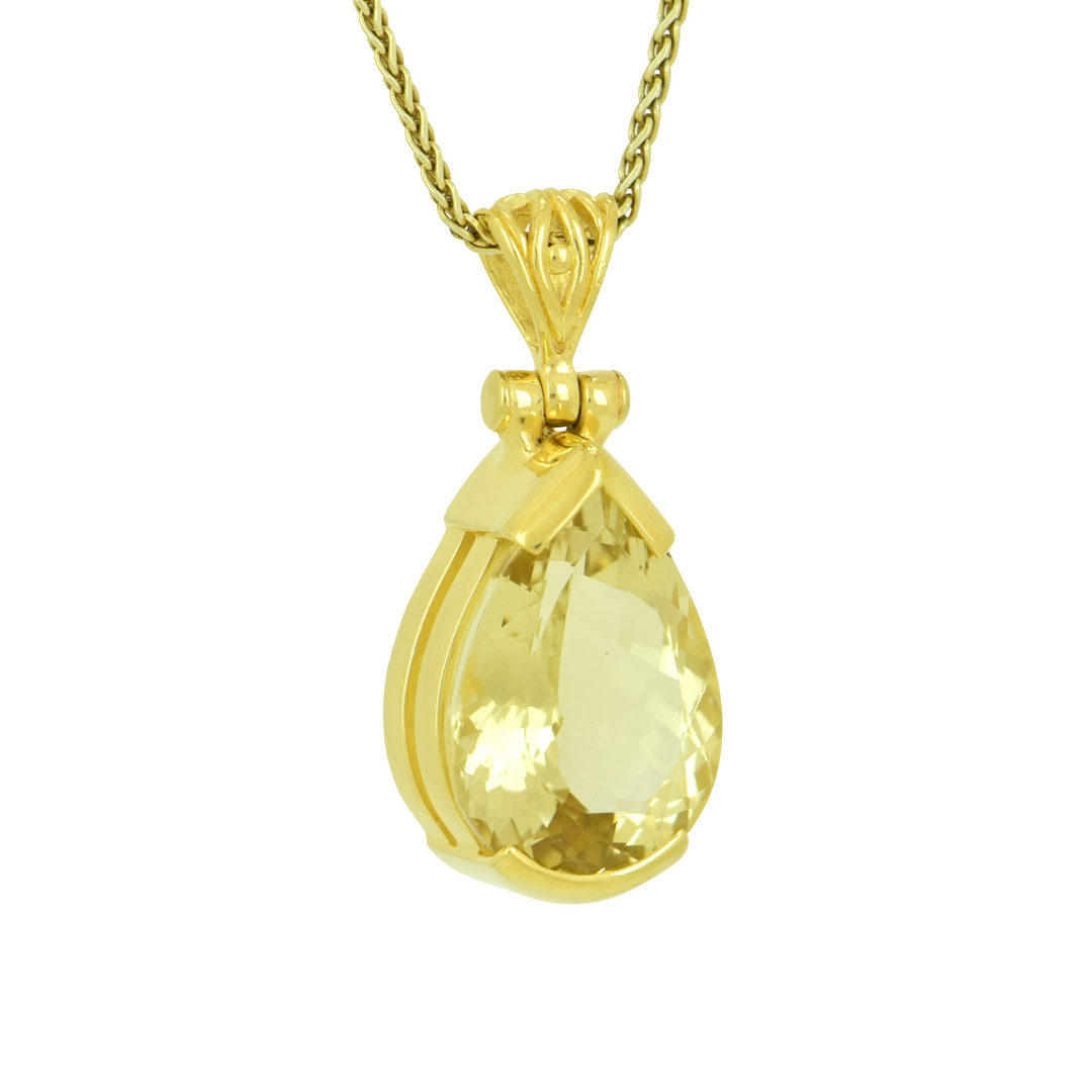 Golden Beryl Pendant