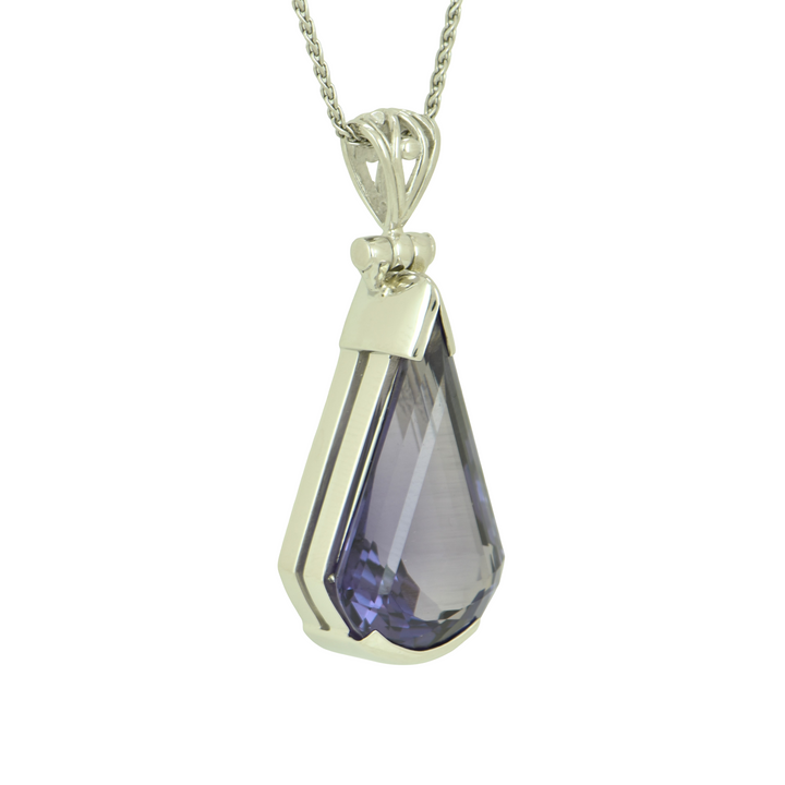 Alexandrite Effect Sapphire Pendant