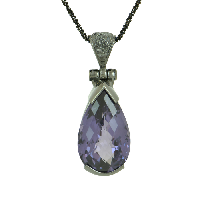 Alexandrite Effect Sapphire Pendant