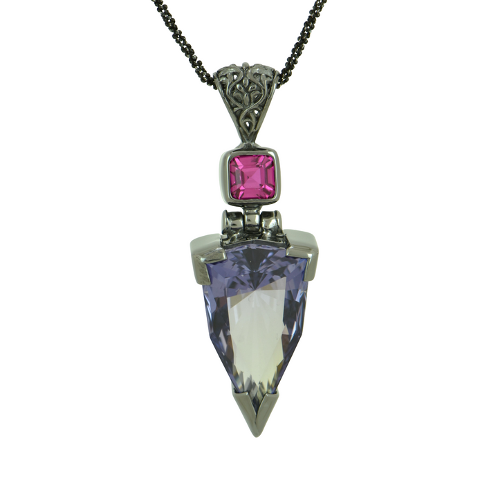 Alexandrite Effect Sapphire Pendant