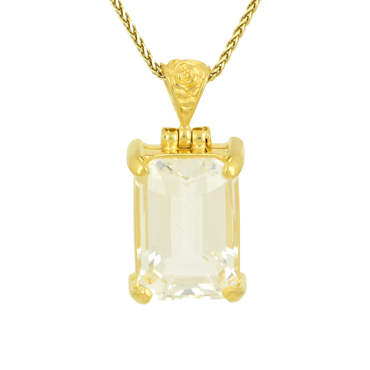 Goshenite Pendant