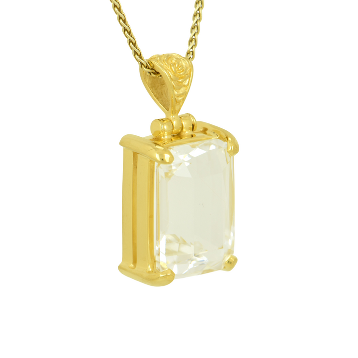 Goshenite Pendant