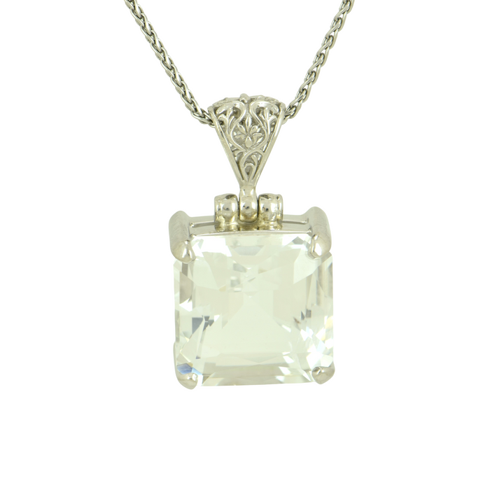 Goshenite Pendant