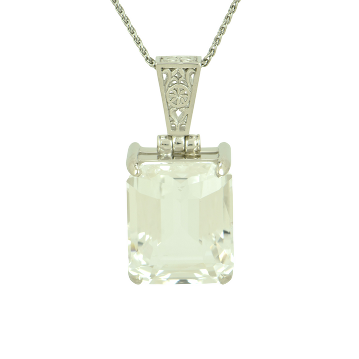 Goshenite Pendant