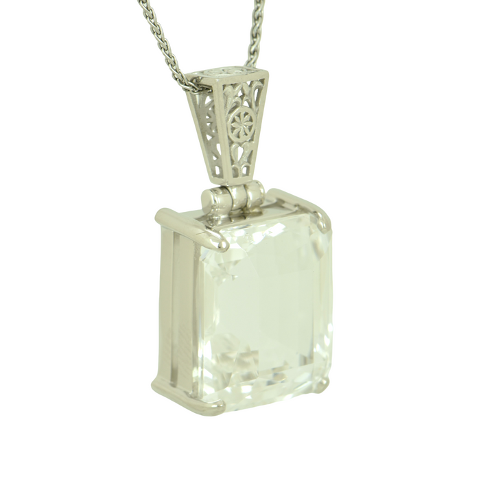 Goshenite Pendant
