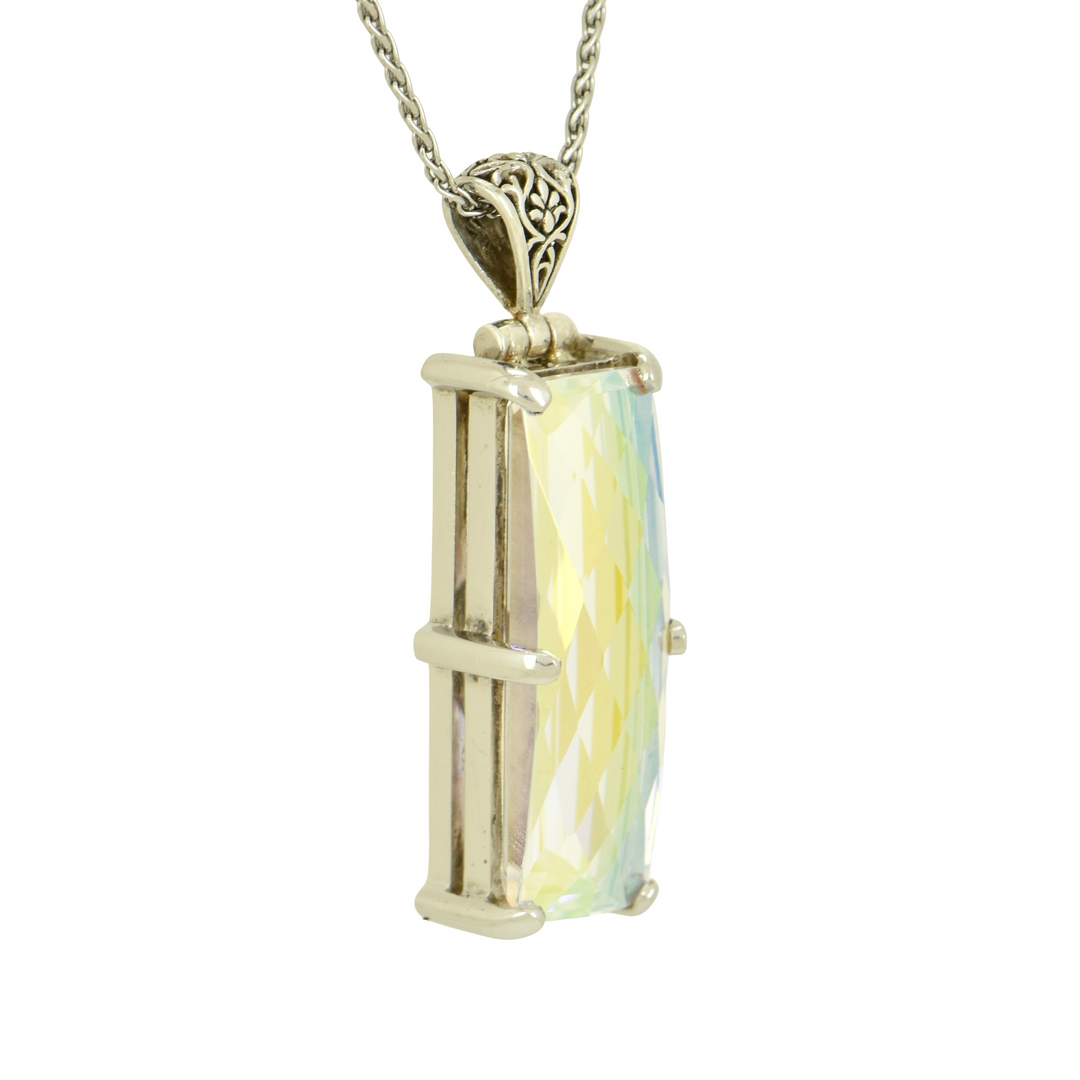 Angel Aura Amour Mystic Quartz Pendant