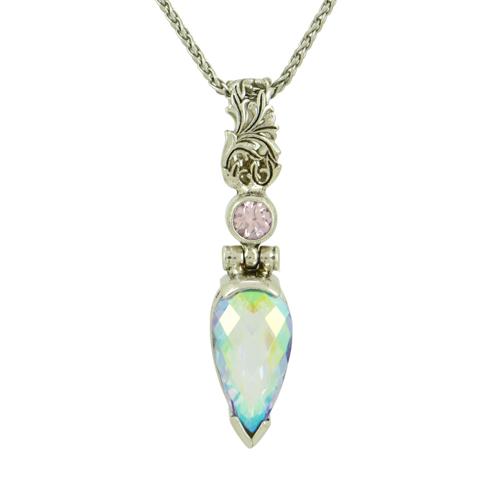 Angel Aura Orion Mystic Quartz Pendant