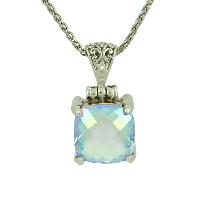 Angel Aura Orion Mystic Quartz Pendant