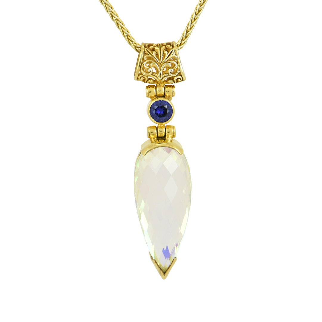 Angel Aura Sovereignty Mystic Quartz Pendant