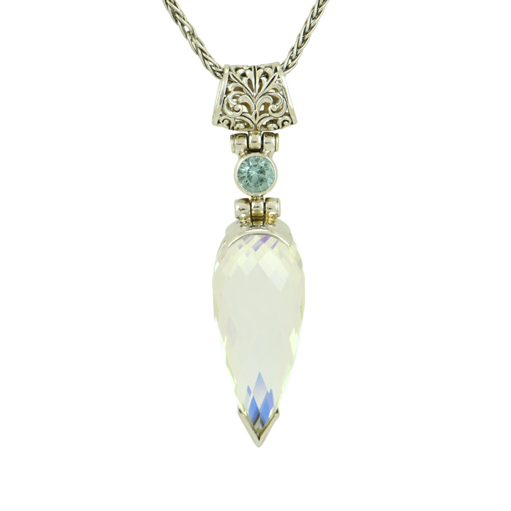 Angel Aura Sovereignty Mystic Quartz Pendant