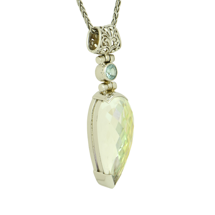 Angel Aura Sovereignty Mystic Quartz Pendant