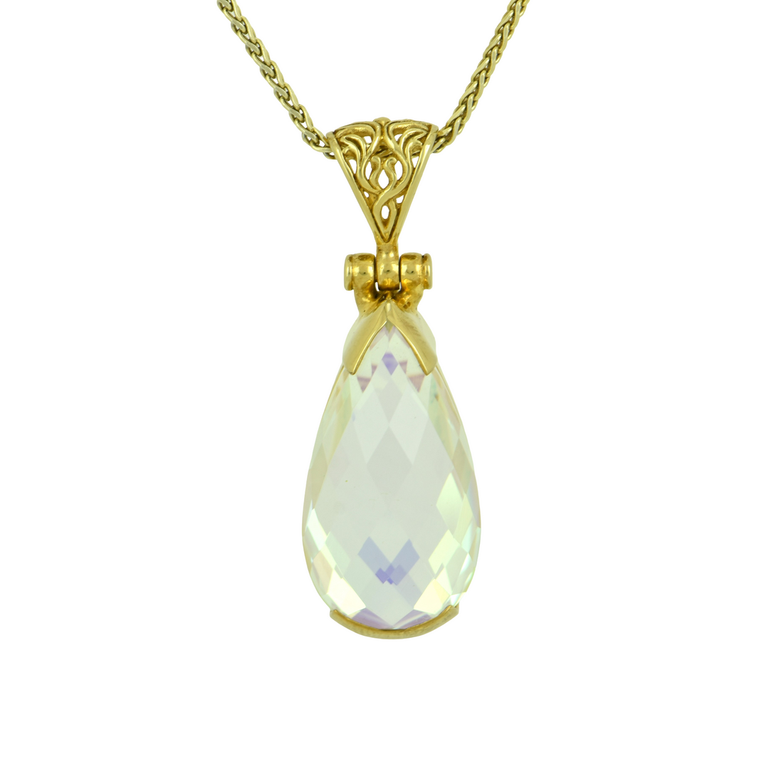Angel Aura Sovereignty Mystic Quartz Pendant