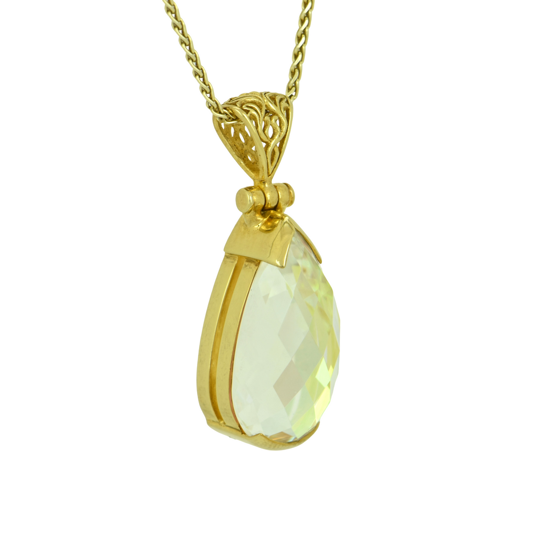 Angel Aura Sovereignty Mystic Quartz Pendant