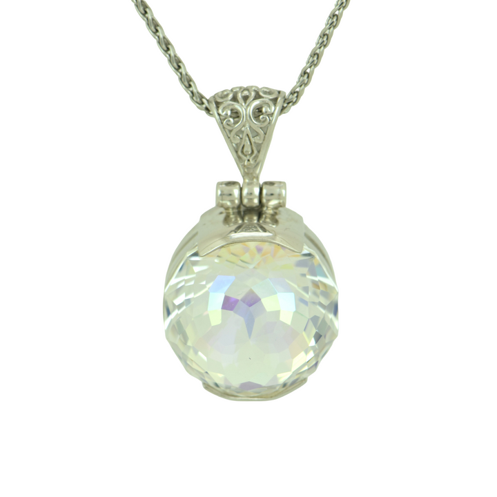 Angel Aura Amour Mystic Quartz Pendant