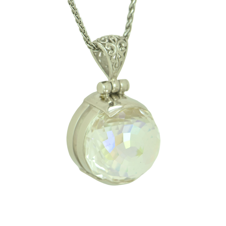Angel Aura Amour Mystic Quartz Pendant