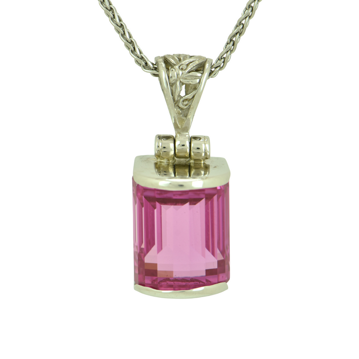 Shasta Pink Sapphire Pendant