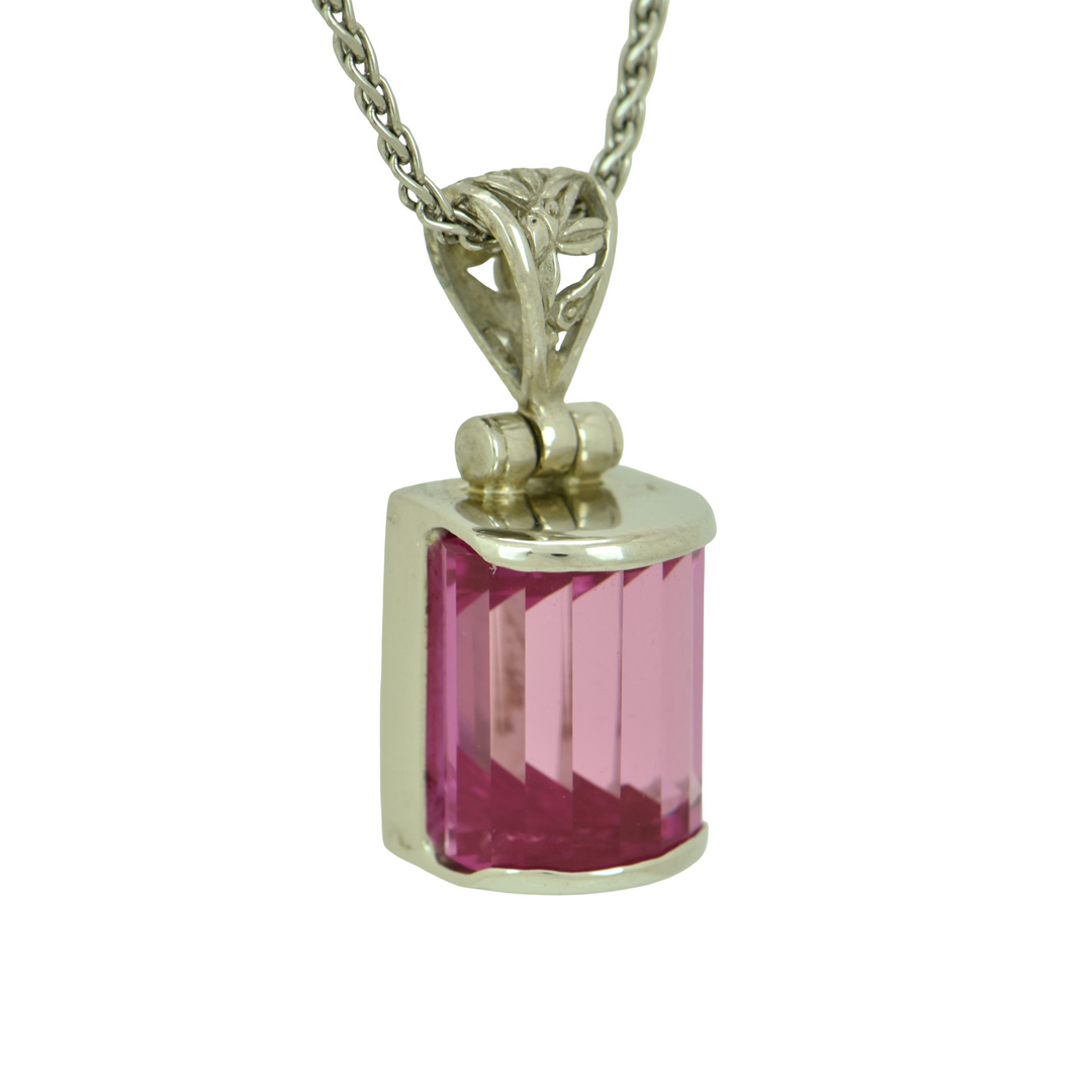 Shasta Pink Sapphire Pendant