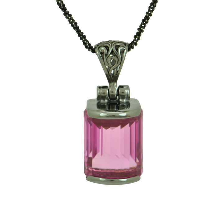 Shasta Pink Sapphire Pendant