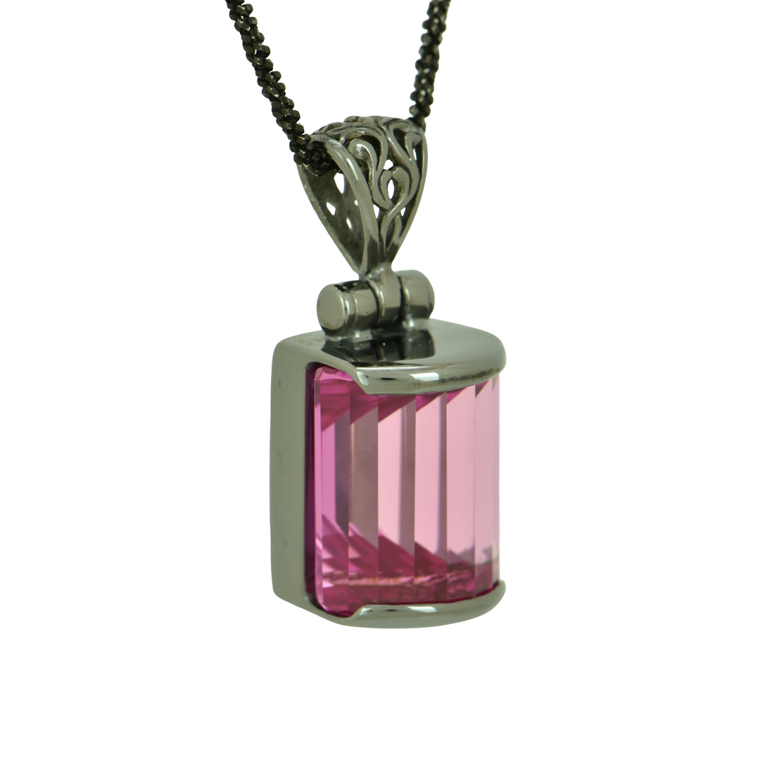 Shasta Pink Sapphire Pendant