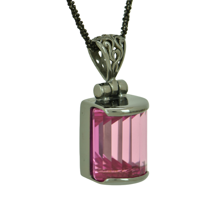 Shasta Pink Sapphire Pendant