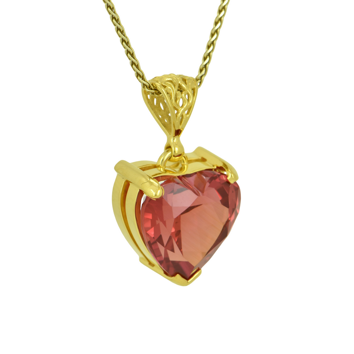 Padparadscha Sapphire Pendant