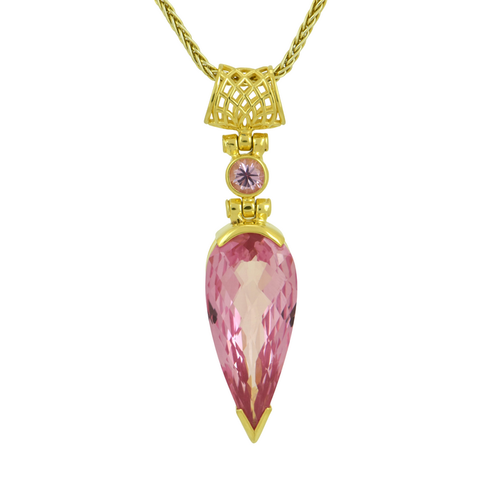 Imperial Pink Sapphire Pendant
