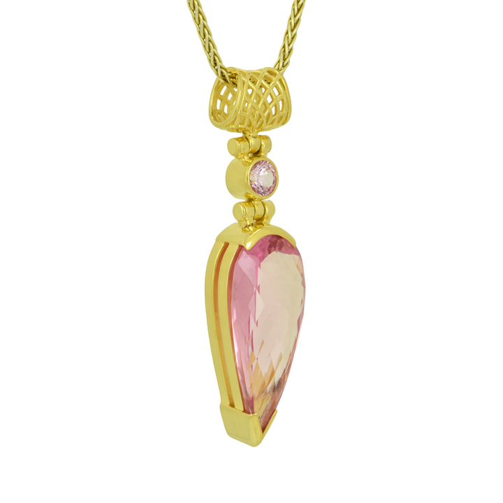 Imperial Pink Sapphire Pendant