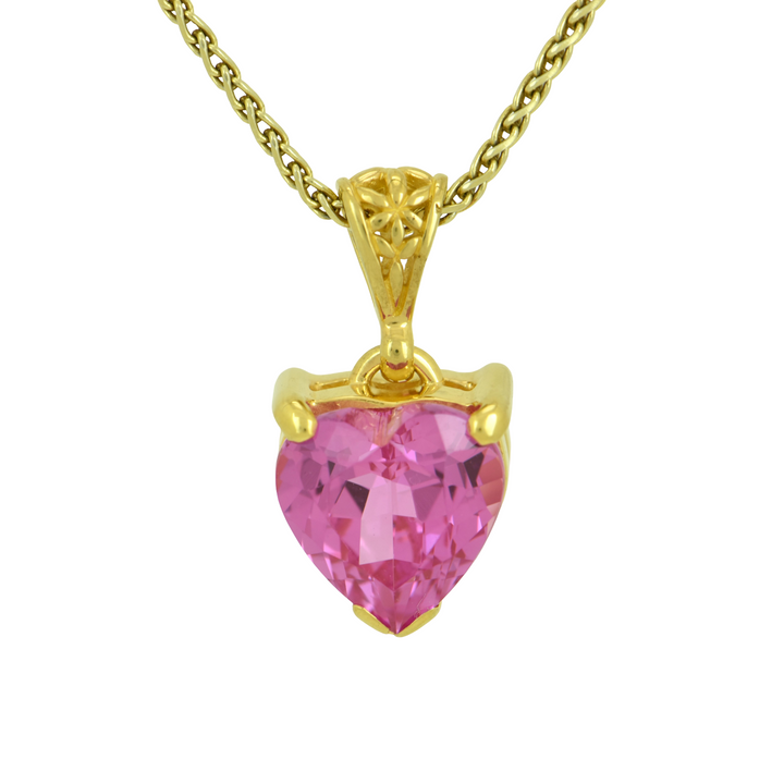 Shasta Pink Sapphire Pendant