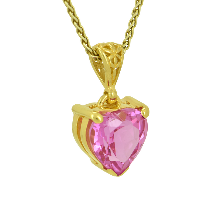Shasta Pink Sapphire Pendant