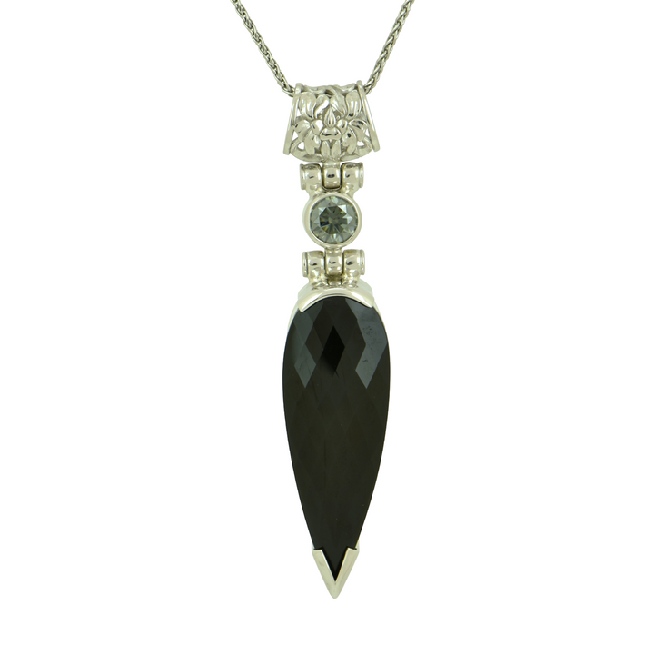 Black Spinel Pendant