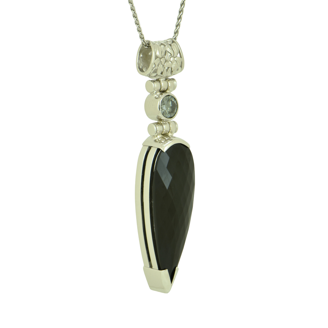 Black Spinel Pendant