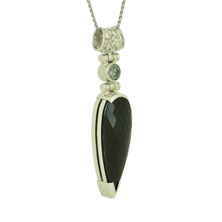 Black Spinel Pendant
