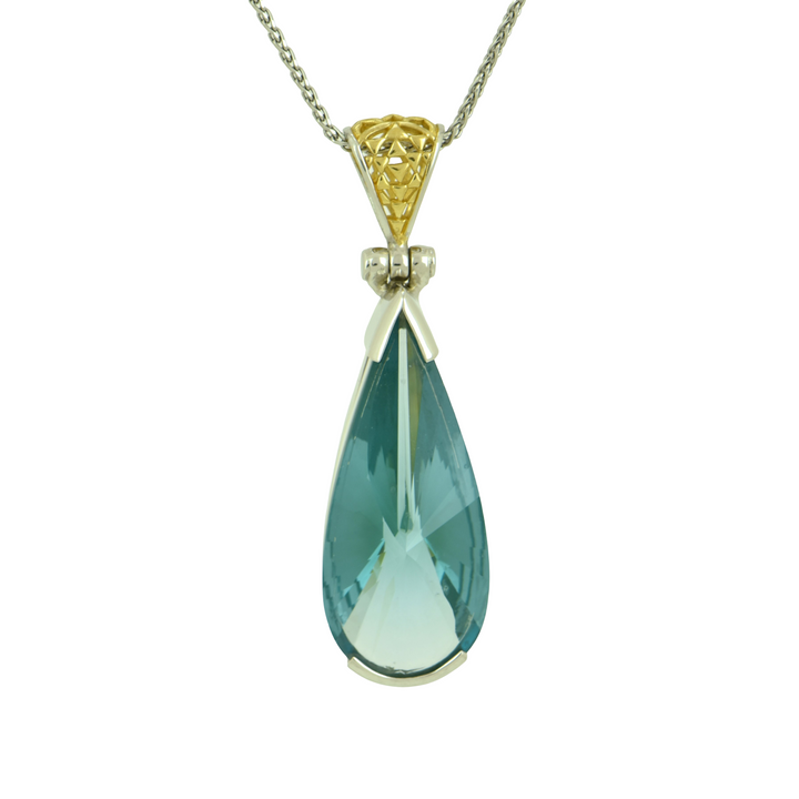Paraiba Effect Spinel Pendant