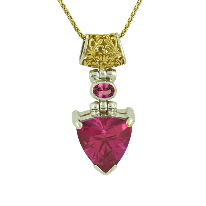 Parvati Pink Sapphire Pendant