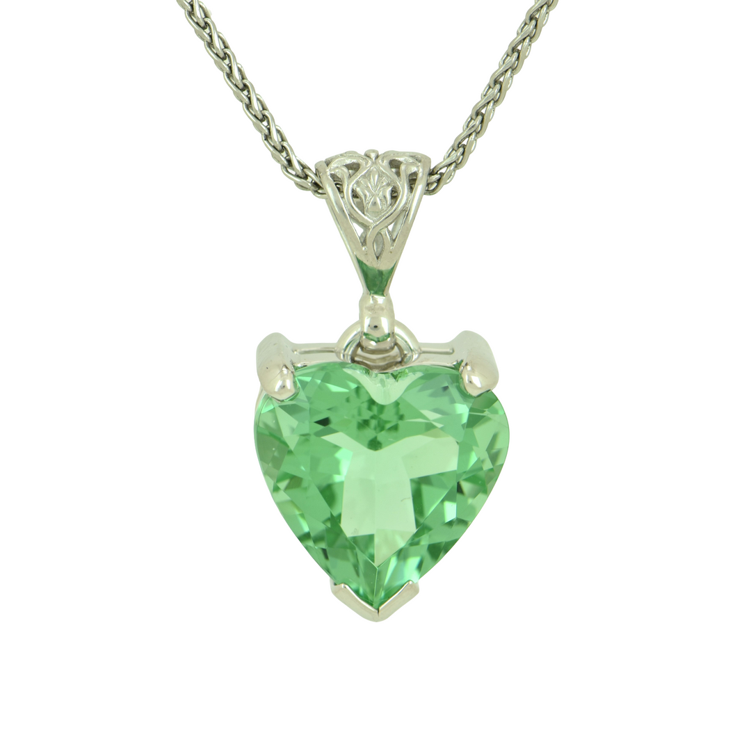 Green Obsidian Pendant