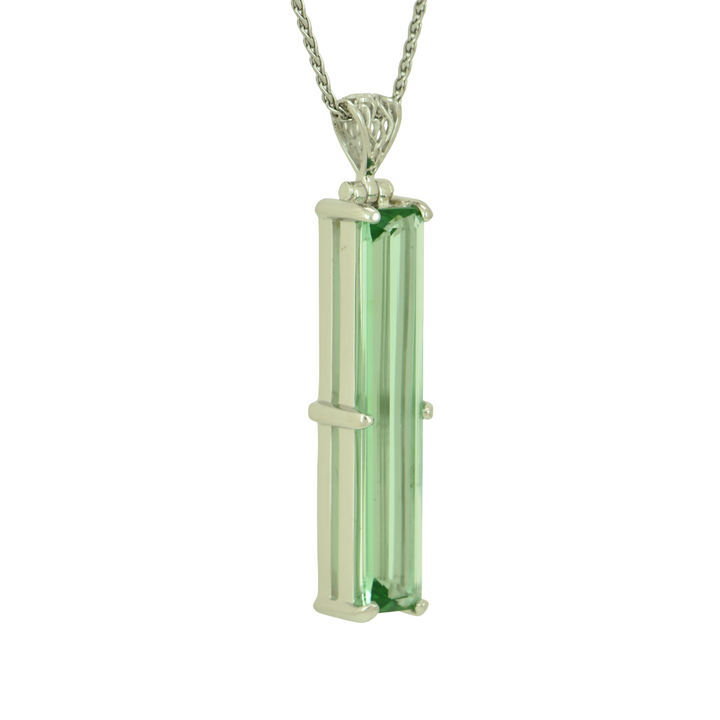 Green Obsidian Pendant