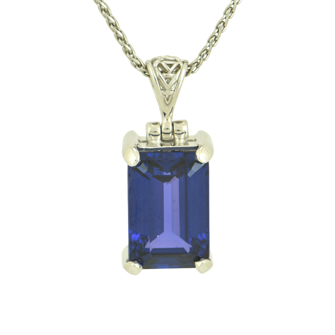 Zao Gongen YAG Tanzanite Pendant