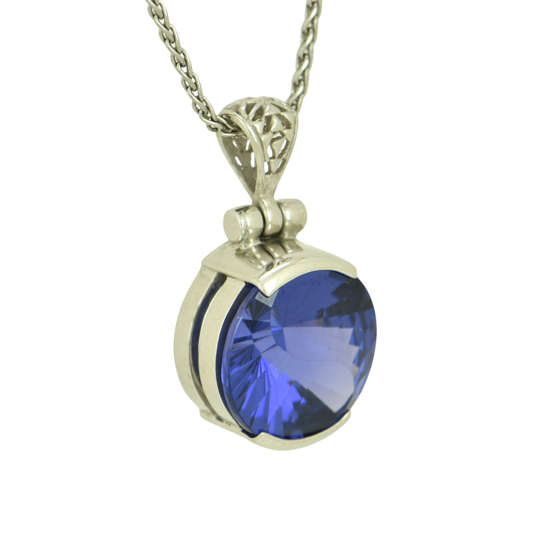 Zao Gongen YAG Tanzanite Pendant