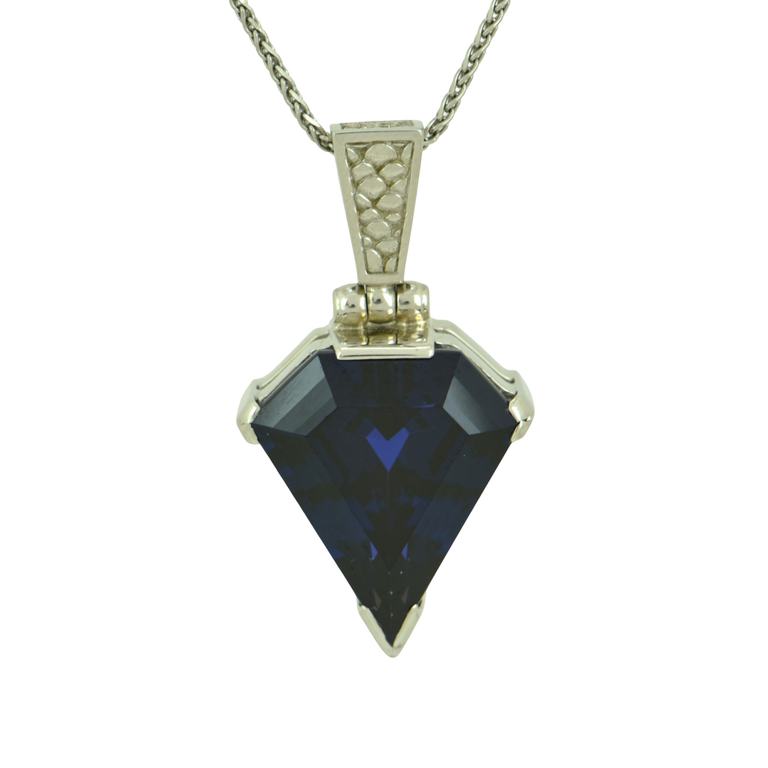 Zao Gongen YAG Tanzanite Pendant