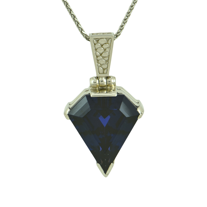 Zao Gongen YAG Tanzanite Pendant