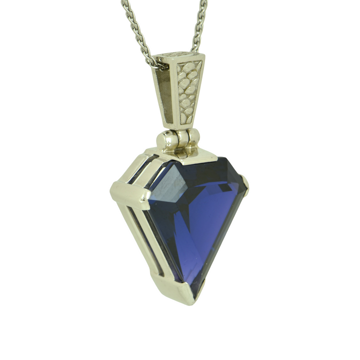 Zao Gongen YAG Tanzanite Pendant
