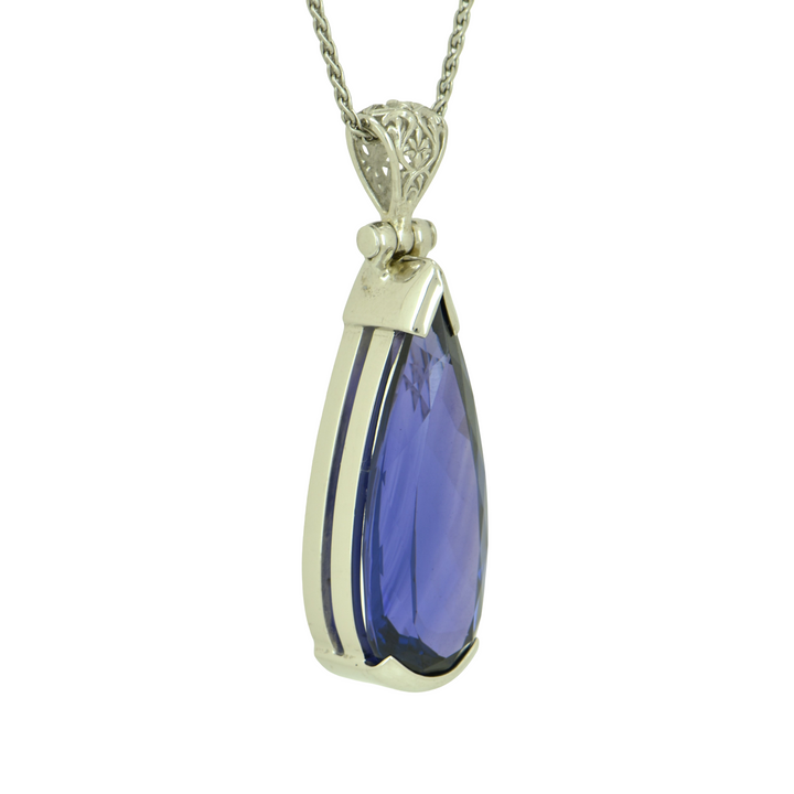 Zao Gongen YAG Tanzanite Pendant