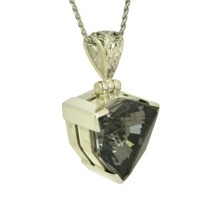 Midnight Mystic Quartz Pendant